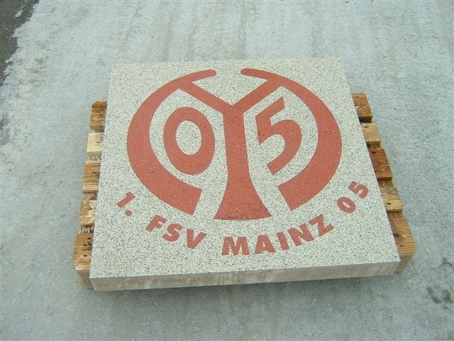 Vereinswappenplatte 1. FSV Mainz 05 